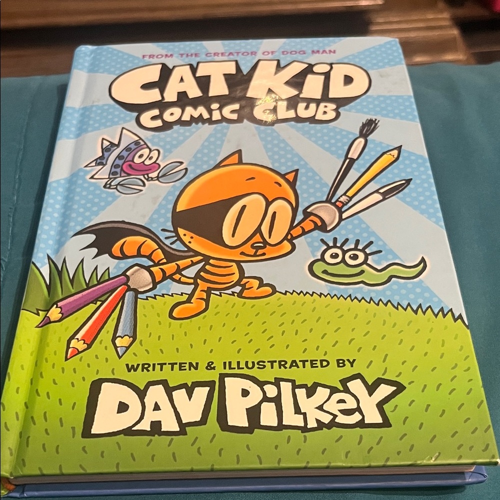 Cat Kid Comic Club Book by Dav Pilkey